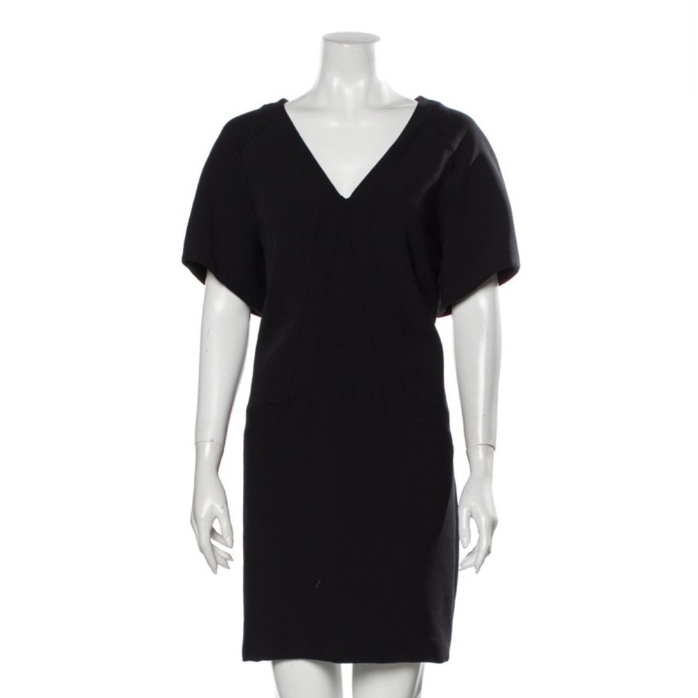 Helmut Lang Black Shift Dress Size 12